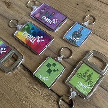 Personalised gifts, keyrings