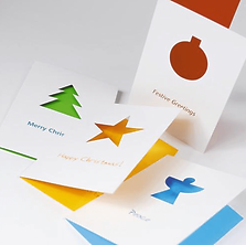 Funky personalised Christmas Cards