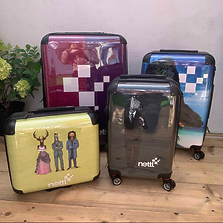 personalised suit case,  eccles, salford