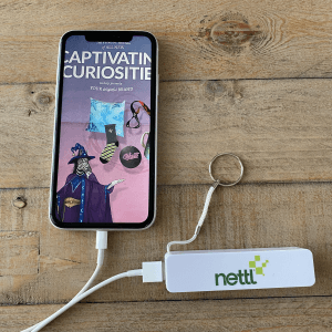 personalised battery packs charger