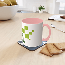 personalised mug two tone