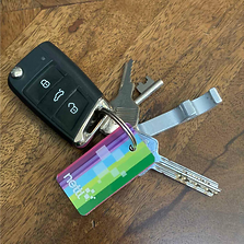 platic key fobs