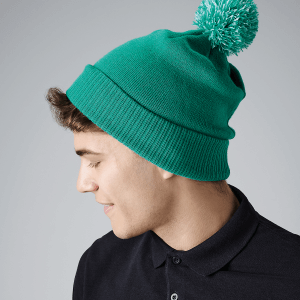 personalised bobble hat,  eccles, salford